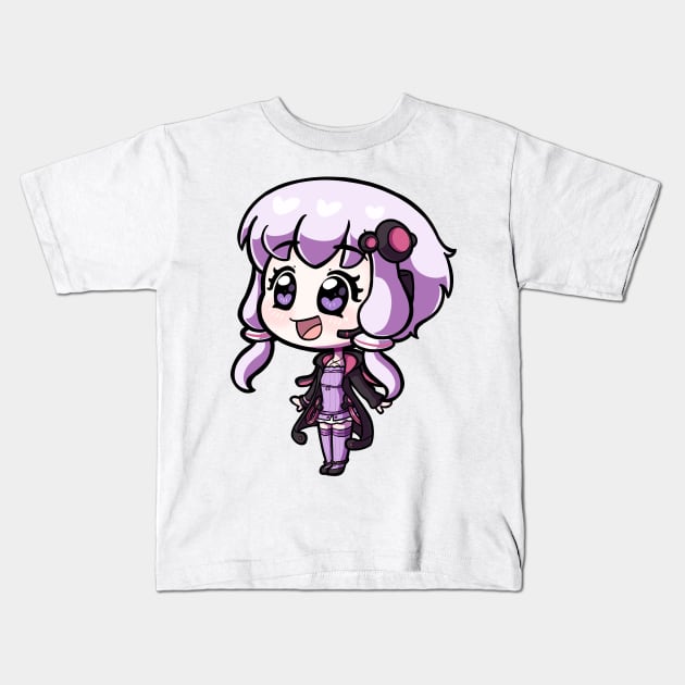 Yuzuki Yukari - Vocaloid Kids T-Shirt by Miss_Akane